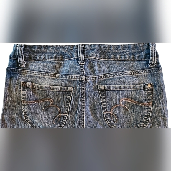 Nine West Denim Straight Stretch Blue Jeans Women's Regular Size 6 - Picture 5 of 11